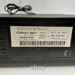 Magnavox CDB-583 Dual 16bit D/a Converter Digital 6-disc CD Changer Player