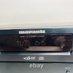 Marantz CC4003 5 Disc CD Changer Player MP3/WMA CD-R CD-RW AC100V 50/60Hz Japan