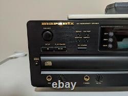 Marantz CD Player And Recorder 3 Disc Changer With Remote and User Guide Tested