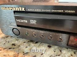 Marantz VC6001 5 Disc SACD CD DVD Changer Player INCLUDES REMOTE og box PLS READ