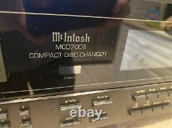 McIntosh MCD7008 MusicBank 7-Disc CD Changer Player Please Read