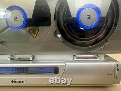 Memorex VCD10 Triple Player Linear 3 CD Changer with AM/FM Wall Mount -Works READ