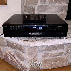 Mint Tested Sony CDP-CE275 5-Disc Changer CD Player + Remote Digital Optical Out