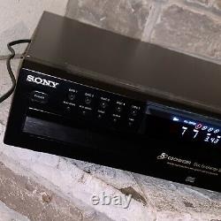 Mint Tested Sony CDP-CE275 5-Disc Changer CD Player + Remote Digital Optical Out