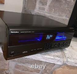 Mint Working Technics MASH 110+1 Disc CD Changer + Remote/Manual Player SL-MC7