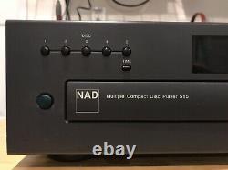NAD 515 Multi Compact Disc Player 5 CD Changer CD Player Works Great! No Remote