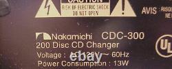 NAKAMICHI CDC-300 === 200 Disc CD MegaStorage Changer/Player