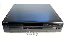 NEAR MINT SONY CDP-CE405 COMPACT DISC PLAYER CD CHANGER TESTED withNEW REMOTE