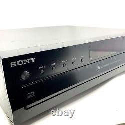 NEAR MINT! Sony CDP-CE500 5 Disc Changer/Player/USB Recorder withNEW REMOTE TESTED