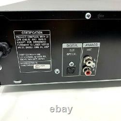 NEAR MINT Sony CDP-CE500 5 Disc Changer/Player/USB Recorder withNEW REMOTE TESTED