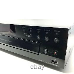 NEAR MINT Sony CDP-CE500 5 Disc Changer/USB Recorder CD Player withNEW REMOTE EUC