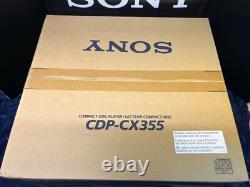 -NEW-FACTORY SEALED! - Sony CDP-CX355 300 disc CD Changer Player Set NOS