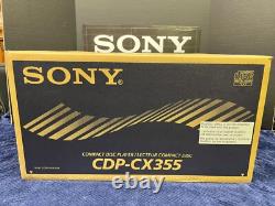 -NEW-FACTORY SEALED! - Sony CDP-CX355 300 disc CD Changer Player Set NOS