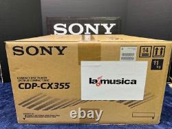 -NEW-FACTORY SEALED! - Sony CDP-CX355 300 disc CD Changer Player Set NOS