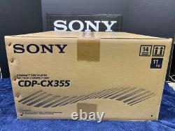 -NEW-FACTORY SEALED! - Sony CDP-CX355 300 disc CD Changer Player Set NOS