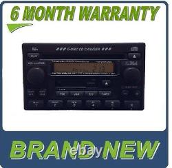NEW HONDA CR-V CRV Radio Stereo 6 Disc Changer CD Player with Clock Factory OEM
