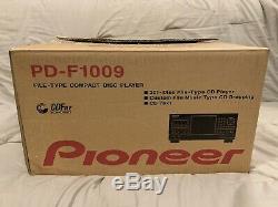 NEW, OPEN BOXPioneer PD-F1009 CD Player 301 Disc CD Changer Made in Japan