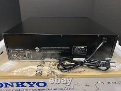 -NEW, Open Box! - Onkyo DX-C390 6 Disc Changer Compact Disc Player