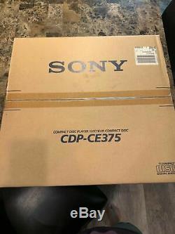 NEW Sony CDP-CE375 / 5 Disc Carousel-Style CD Changer Player