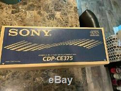 NEW Sony CDP-CE375 / 5 Disc Carousel-Style CD Changer Player