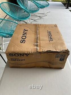 NEW Sony CDP-CE375 CD Changer 5 Compact Disc Player HiFi Stereo Brand NEW