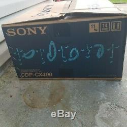 NEW Sony CDP-CX400 CD 400 Disc Changer Player New in Box MegaStorage