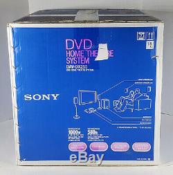 NEW Sony DAV-DX255 5.1 Ch Home Theater Surround Sound 5 Disc DVD Changer Player