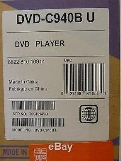 NEW Yamaha DVD-C940 / 5 disc DVD changer Player progressive scan Super Audio CD