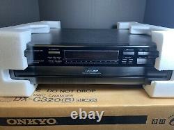 NOS Never Used Onkyo DX-C320(B) R1 6 Disc Changer Compact Disc Player withRemote