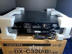 NOS Never Used Onkyo DX-C320(B) R1 6 Disc Changer Compact Disc Player withRemote