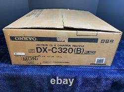NOS Never Used Onkyo DX-C320(B) R1 6 Disc Changer Compact Disc Player withRemote