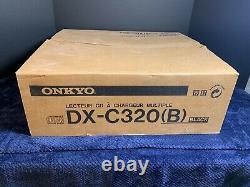 NOS Never Used Onkyo DX-C320(B) R1 6 Disc Changer Compact Disc Player withRemote