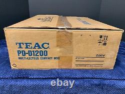 NOS Never Used Teac PD-D1200 5 Disc CD Changer Compact Disc Player withRemote
