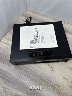 Nakamichi CDC-3A Compact Disc Player Changer with Remote Manual For Parts Repair