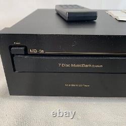 Nakamichi Japan MB-3S Music Bank 7Disc Changer CD Player OEM Remote TESTED