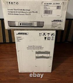 New Bose Cd Player Acoustic Wave Music System II with 5 Multi-Disc Changer