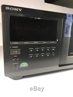New In Box Sony CDP-CX455 400 Disc Changer Player WITH REMOTE RARE