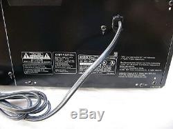 New Sony DVP-CX860 300 + 1 Disc DVD CD Changer Player Black