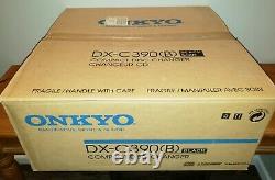 New in box Onkyo DX-C390(B) 6-Disc CD Player Changer- Black withremote manual