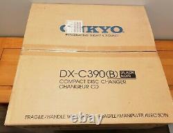 New in box Onkyo DX-C390(B) 6-Disc CD Player Changer- Black withremote manual