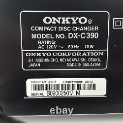 Nice Onkyo DX-C390 6-disc carousel CD Changer / Player Analog & Digital Output