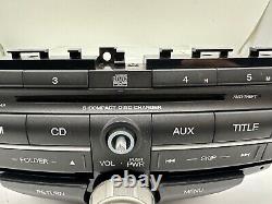 OEM 08-12 Honda Accord Pioneer AM FM Radio Receiver AUX 6 Disc CD Player Changer