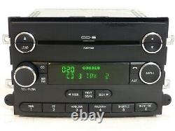 OEM FORD MERCURY SAT. Radio 6 CD DISC Changer MP3 Player STEREO RECEIVER UNIT