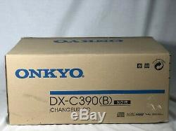 ONKYO DX-C390 6-DISC CD COMPACT DISC CHANGER PLAYER AUDIOPHILE With BOX