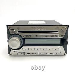 Oem Toyota FJ Cruiser 07-10 Radio Stereo AM/FM/SAT/MP3 6 Disc CD Player Changer