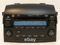 Oem Toyota Sienna Am Fm Radio 6 CD Disc Changer Mp3 Player Stereo Unit Receiver