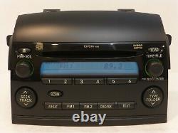 Oem Toyota Sienna Am Fm Radio 6 CD Disc Changer Mp3 Player Stereo Unit Receiver