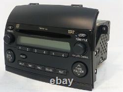 Oem Toyota Sienna Am Fm Radio 6 CD Disc Changer Mp3 Player Stereo Unit Receiver