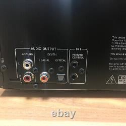 Onkyo 6 Disc CD Changer Player DX-C390 Black With Remote