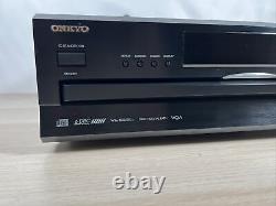 Onkyo 6 Disc CD Changer Player DX-C390 Black with Remote